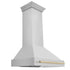 ZLINE 36" Autograph Stainless Wall Range Hood, 8654STZ-36-G