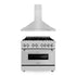 ZLINE 36" Bundle Range RA36 & Wall Range Hood KB-36, 2KP-RARH36