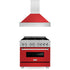 ZLINE 36" Bundle Range RAS-RM-36 & Range Hood 8654RM-36, 2KP-RASRMRH36
