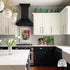 ZLINE 36" Designer Series Wooden Wall Range Hood in Black, KBCC-36