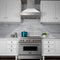 ZLINE 36" Dual Fuel Range, Snow Stainless, Snow Stainless Door, RAS-SN-36