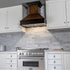 ZLINE 36" Dual Fuel Range with Snow Finish Door, RA-SN-36