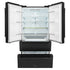ZLINE 36" French Door Refrigerator,Ice Maker,Black Stainless,RFM-36-BS