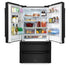 ZLINE 36" French Door Refrigerator,Ice Maker,Black Stainless,RFM-36-BS
