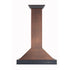 ZLINE 36" Hand-Hammered Copper Wall Range Hood, KB2-HBXXX-36