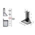 ZLINE 36" Outdoor/Indoor Stainless Steel Wall Range Hood, KB-304-36