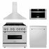 ZLINE 36 " Package Range RA36, Range Hood KB, Microwave MWD-1 , Dishwasher DWV-24,  4KP-RARH36-MWDWV