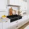 ZLINE 36" Porcelain Rangetop, Black Stainless, Brass Burners,RTB-BR-36