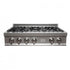 ZLINE 36" Porcelain Rangetop in Snow Stainless, RTS-36