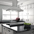 ZLINE 36" Porcelain Rangetop in Snow Stainless, RTS-36