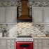 ZLINE 36" Professional Dual Fuel Range, Red Gloss Door, RA-RG-36