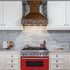 ZLINE 36" Professional Dual Fuel Range, Red Matte Door, RA-RM-36