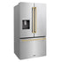 ZLINE 36" Refrigerator, Water, Ice Dispenser, Fingerprint Resistant, RSMZ-W-36-CB