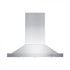 ZLINE 36" Remote Dual Blower Stainless Island Range Hood, GL2i-RD-36