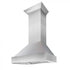 ZLINE 36" Snow Finish Stainless Range Hood with Snow Finish Shell, 8654SN-36