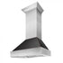 ZLINE 36" Snow Finish Wall Range Hood, Oil Rubbed Shell, 8654ORB-36