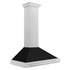 ZLINE 36" Stainless Range Hood Shell, Stainless Handle KB4SNX-BLM-36