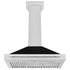 ZLINE 36" Stainless Range Hood Shell, Stainless Handle KB4SNX-BLM-36
