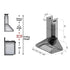 ZLINE 36" Stainless Steel Wall Range Hood 587-36