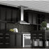 ZLINE 36" Stainless Steel Wall Range Hood, Crown Molding, KBCRN-36