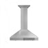 ZLINE 36" Stainless Steel Wall Range Hood, Crown Molding, KL3CRN-36
