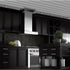 ZLINE 36" Stainless Steel Wall Range Hood, KECOM-36