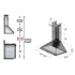 ZLINE 36" Stainless Steel Wall Range Hood, KF1-36
