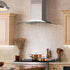 ZLINE 36" Stainless Steel Wall Range Hood KN-36