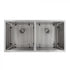 ZLINE 36" Undermount Double Bowl Sink in Stainless Steel, SR50D-36