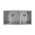ZLINE 36" Undermount Double Bowl Sink in Stainless Steel, SR60D-36