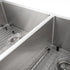 ZLINE 36" Undermount Double Bowl Sink in Stainless Steel, SR60D-36