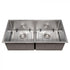 ZLINE 36" Undermount Double Bowl Sink Stainless Steel, SR50D-36S