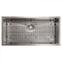 ZLINE 36" Undermount Single Bowl Sink DuraSnow Stainless Steel, SRS-36S