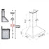 ZLINE 36" Wall Range Hood, Snow Finished, Stainless Steel, 8KF2S-36
