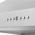 ZLINE 36" Wall RangeHood, Stainless, CrownSound Speakers, KF2CRN-BT-36