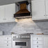 ZLINE 36" Wooden Wall Range Hood, Crown Molding 329AH-36