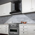 ZLINE 36" Wooden Wall Range Hood in Black, KPCC-36