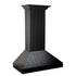 ZLINE 36" Wooden Wall Range Hood in Black, KPCC-36