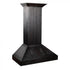 ZLINE 36" Wooden Wall Range Hood, Rustic Dark, KPDD-36