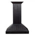 ZLINE 36" Wooden Wall Range Hood, Rustic Dark, KPDD-36