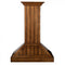 ZLINE 36" Wooden Wall Range Hood, Rustic Light, KPLL-36