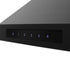 ZLINE 42" Wall Black Stainless Range Hood, Crown Speakers, BSKBNCRN-BT-42