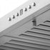 ZLINE 42" Wall Range Hood, Built-in CrownSound® Bluetooth Speakers, KBCRN-BT-42