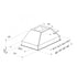 ZLINE 46" Island Range Hood Insert, 721i-46