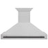 ZLINE 48" Autograph DuraSnow Stainless Steel Hood 8654SNZ-48-MB