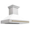 ZLINE 48" Autograph DuraSnow White Range Hood 8654SNZ-WM48-CB