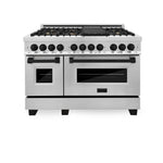 ZLINE 48" Autograph Edition, Dual Fuel Range, RAZ-48-MB