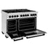 ZLINE 48" Autograph Edition, Dual Fuel Range, RAZ-48-MB