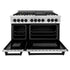 ZLINE 48" Autograph Edition, Dual Fuel Range, RAZ-48-MB