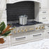 ZLINE 48" Autograph Edition, Rangetop, DuraSnow, Gold Accent, RTSZ-48-G